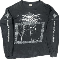 Vintage 1993 Darkthrone Under A Funeral Moon Longsleeve