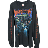 Benediction 1993 Transcend The Rubicon Vintage Longsleeve