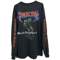 Benediction 1993 Transcend The Rubicon Vintage Longsleeve
