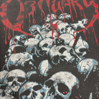 Obituary 1991 Pile of Skulls Vintage T-Shirt