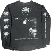 Vintage 1999 Darkthrone Blaze In The Northern Sky Longsleeve