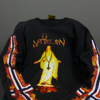 Satyricon 1994 Mot Kvitekrist Vintage Longsleeve