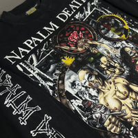 Vintage 1992 Napalm Death Europe Tour Longsleeve
