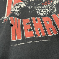 Vintage 1990 Slayer Wehrmacht T-Shirt