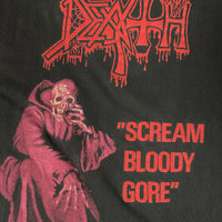 Vintage 1992 Death Scream Bloody Gore T-Shirt
