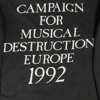 Vintage 1992 Napalm Death Europe Tour Longsleeve