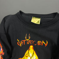 Satyricon 1994 Mot Kvitekrist Vintage Longsleeve