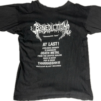 Vintage 1990 Benediction Subconscious Terror T-Shirt