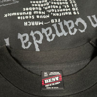 Vintage 1994 Entombed Canada Tour Wolverine Blues Longsleeve