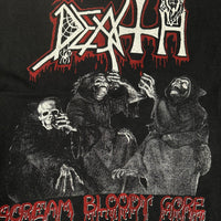 Vintage 1987 Death Scream Bloody Gore T-Shirt