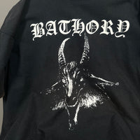 Bathory 2009 Goat Logo Black Mark T-Shirt