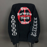 Vintage 1998 Mayhem Black Metal Longsleeve