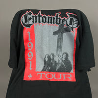Vintage 1991 Entombed US Tour T-Shirt