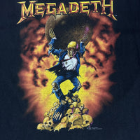 Megadeth 1990 World Tour Vintage T-Shirt