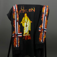 Satyricon 1994 Mot Kvitekrist Vintage Longsleeve