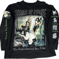 Vintage 1998 Cradle of Filth Experimental Sex Files Longsleeve