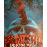Pantera 90s Far Beyond Driven Music Poster