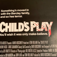 Child's Play 00s Horror Movie Poster