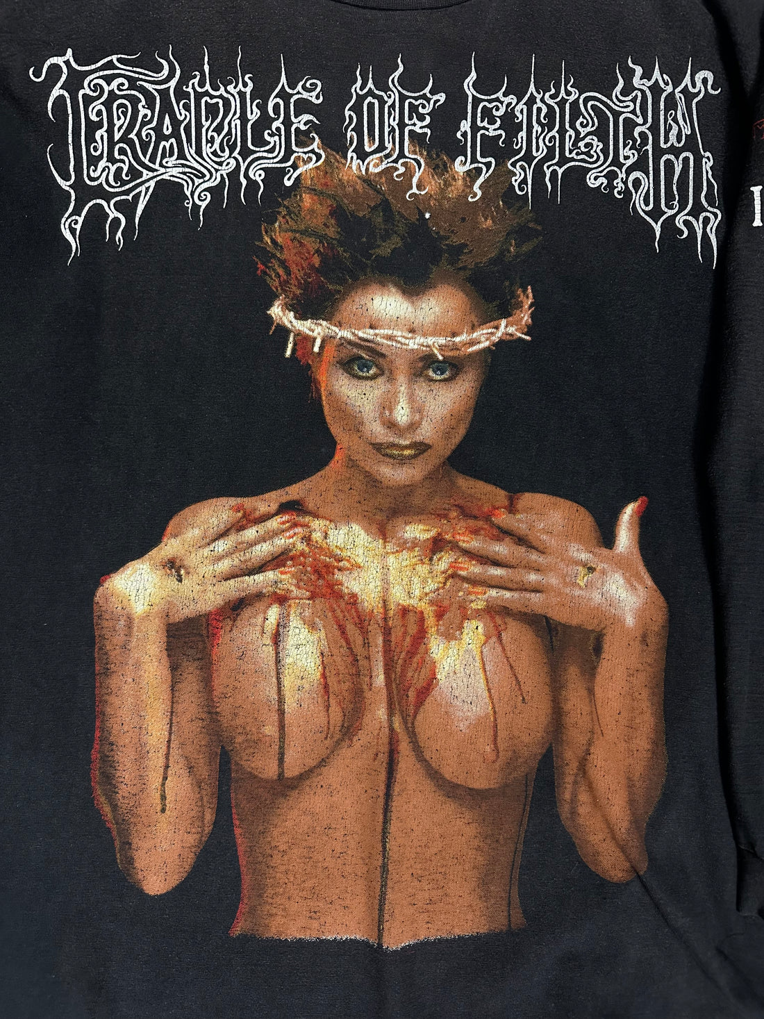 Vintage 1996 Cradle of Filth Praise The Whore Longsleeve