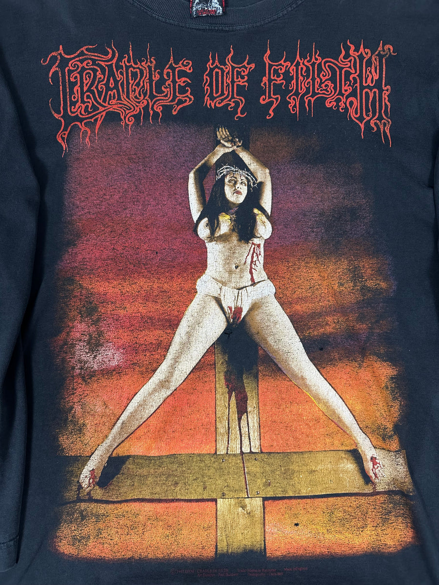 Vintage 1997 Cradle of Filth Desire Longsleeve