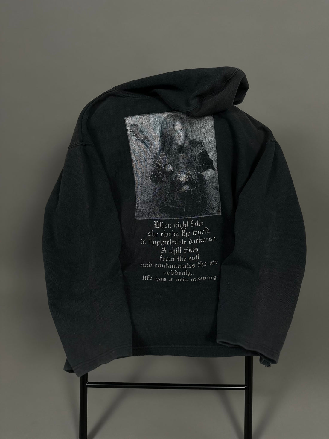 Vintage 2003 Burzum Misanthropic When Night Falls Sweatshirt