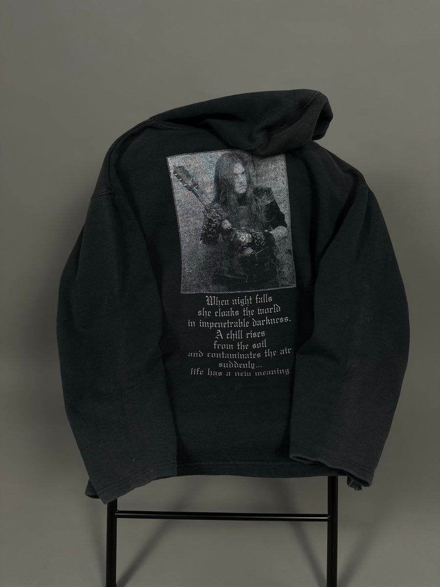 Vintage 2003 Burzum Misanthropic When Night Falls Sweatshirt