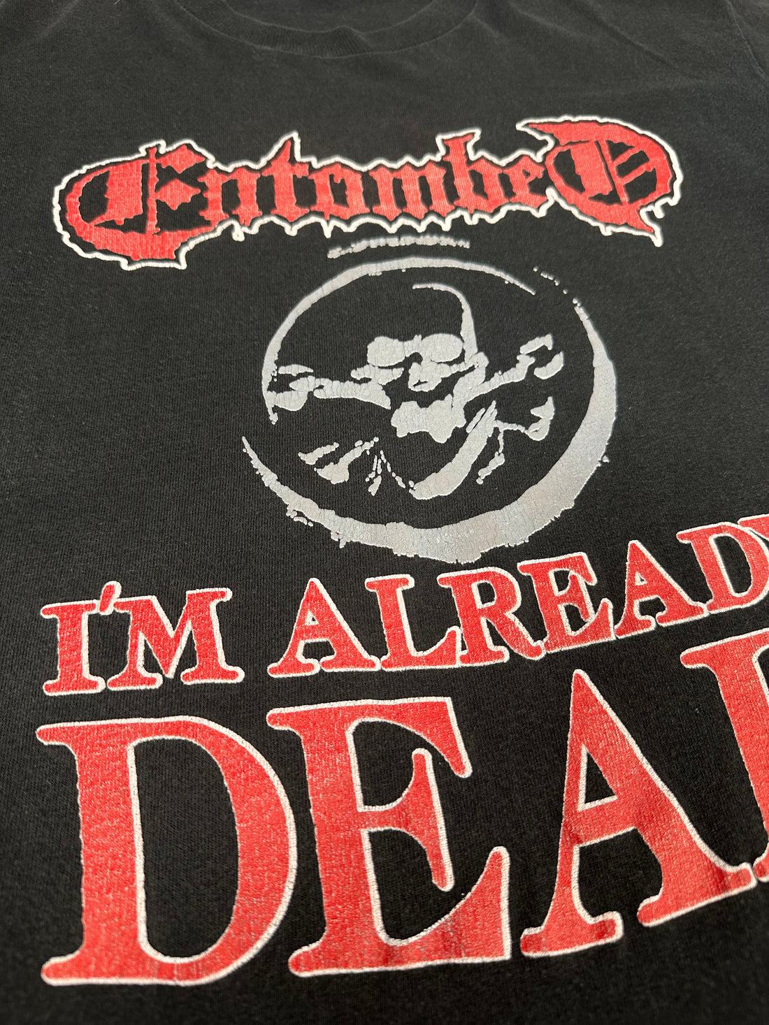 Vintage 1992 Entombed Already Dead T-Shirt