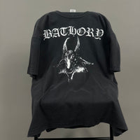 Vintage 2001 Bathory Goat Logo T-Shirt
