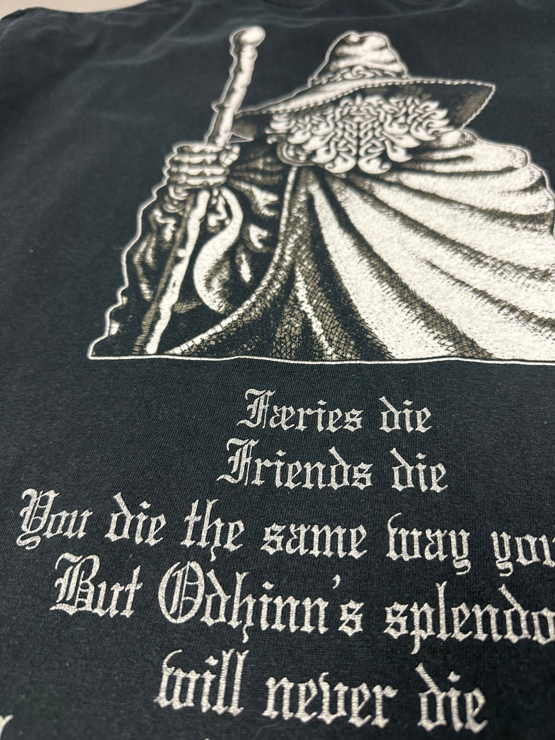 Burzum 1998 Det Som Engar Var Vintage T-Shirt