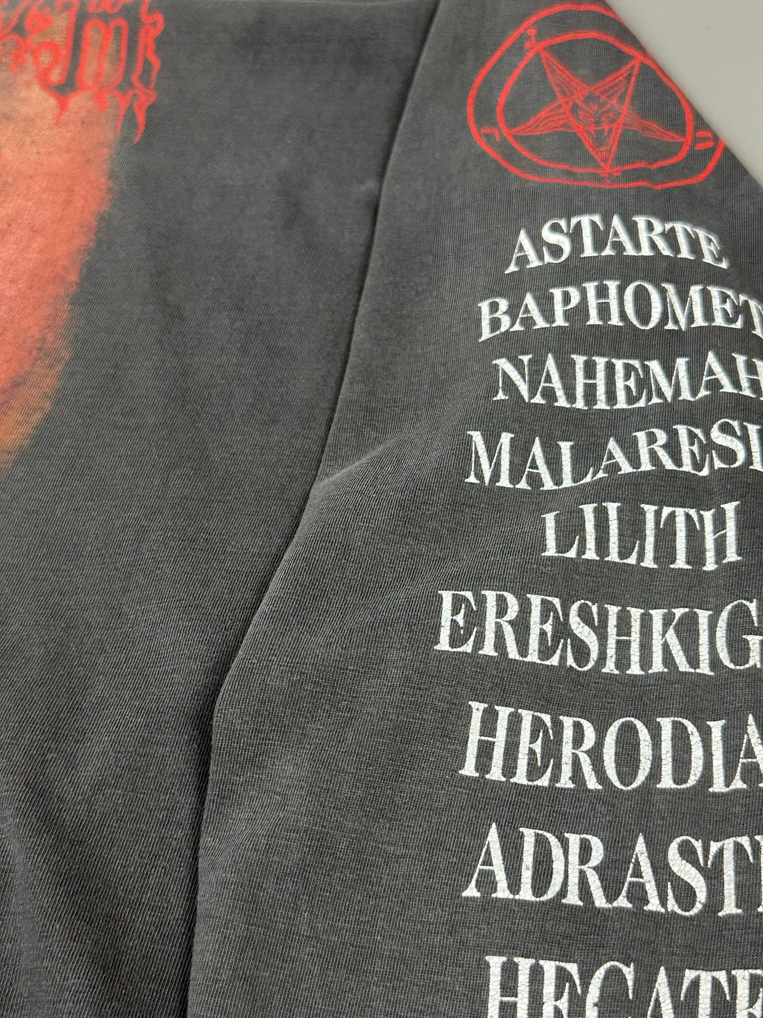 Vintage 1996 Cradle of Filth Black Goddess Longsleeve