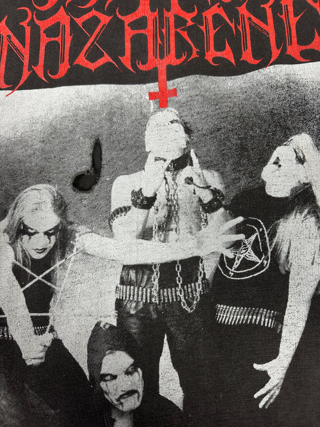 Vintage 1993 Impaled Nazarene Crucified Sleeveless T-Shirt