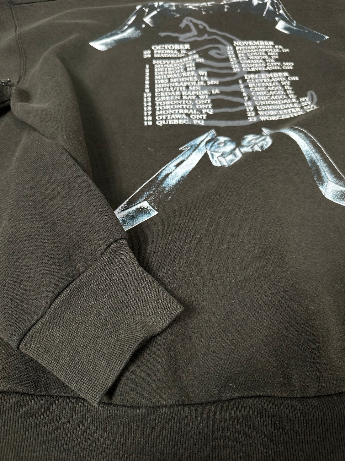 Vintage 1991 Metallica Tour Sweater