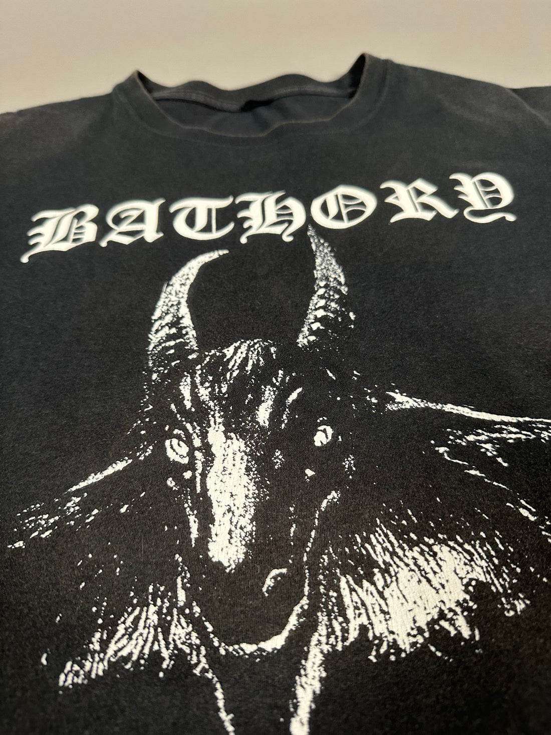 Bathory 2009 Goat Logo Black Mark T-Shirt