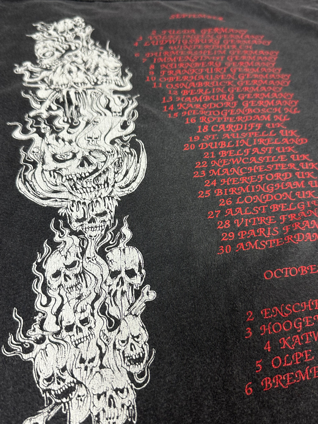 Morgoth 1991 Death Metal Vintage T-Shirt