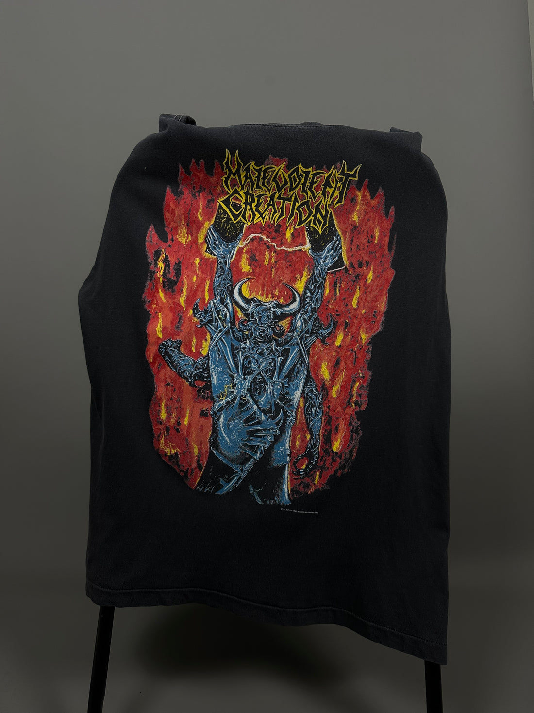 Malevolent Creation 1991 European Tour Vintage T-Shirt