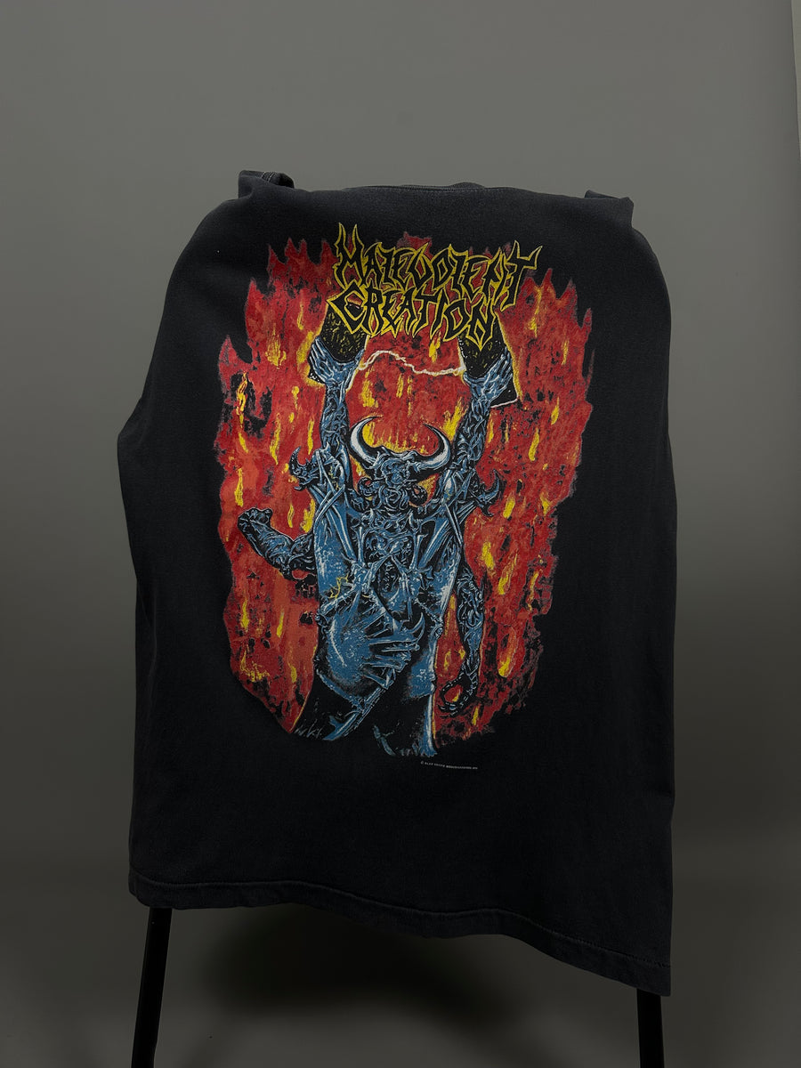 Malevolent Creation 1991 European Tour Vintage T-Shirt
