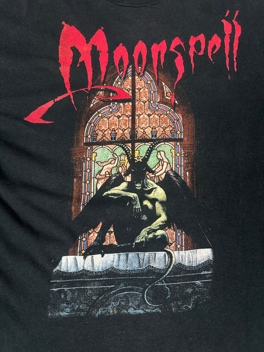 Vintage 1997 Moonspell God Is Dead T-Shirt