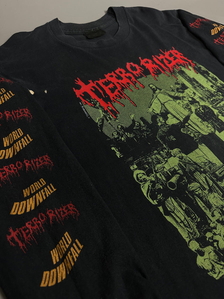 Vintage 1990 Terrorizer World Downfall Longsleeve