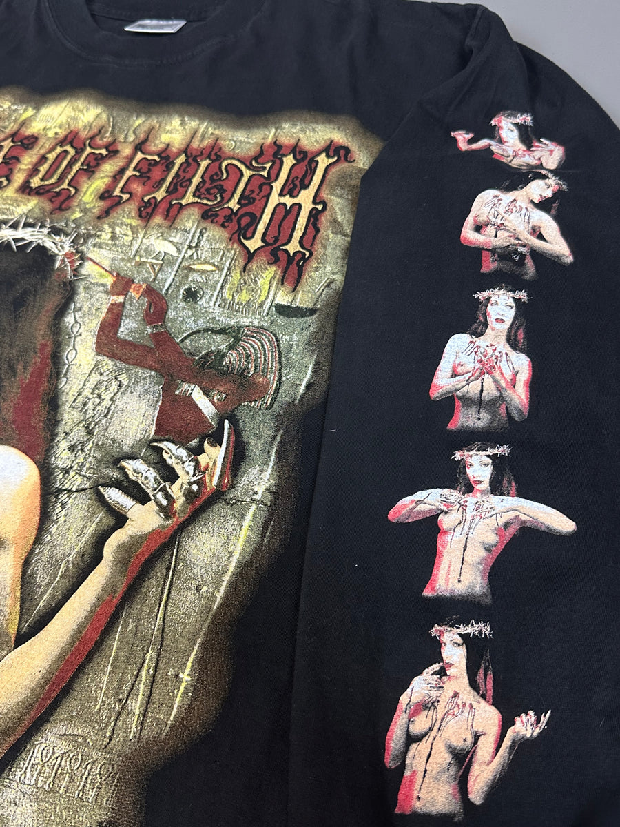 Vintage 1998 Cradle of Filth Praise Longsleeve