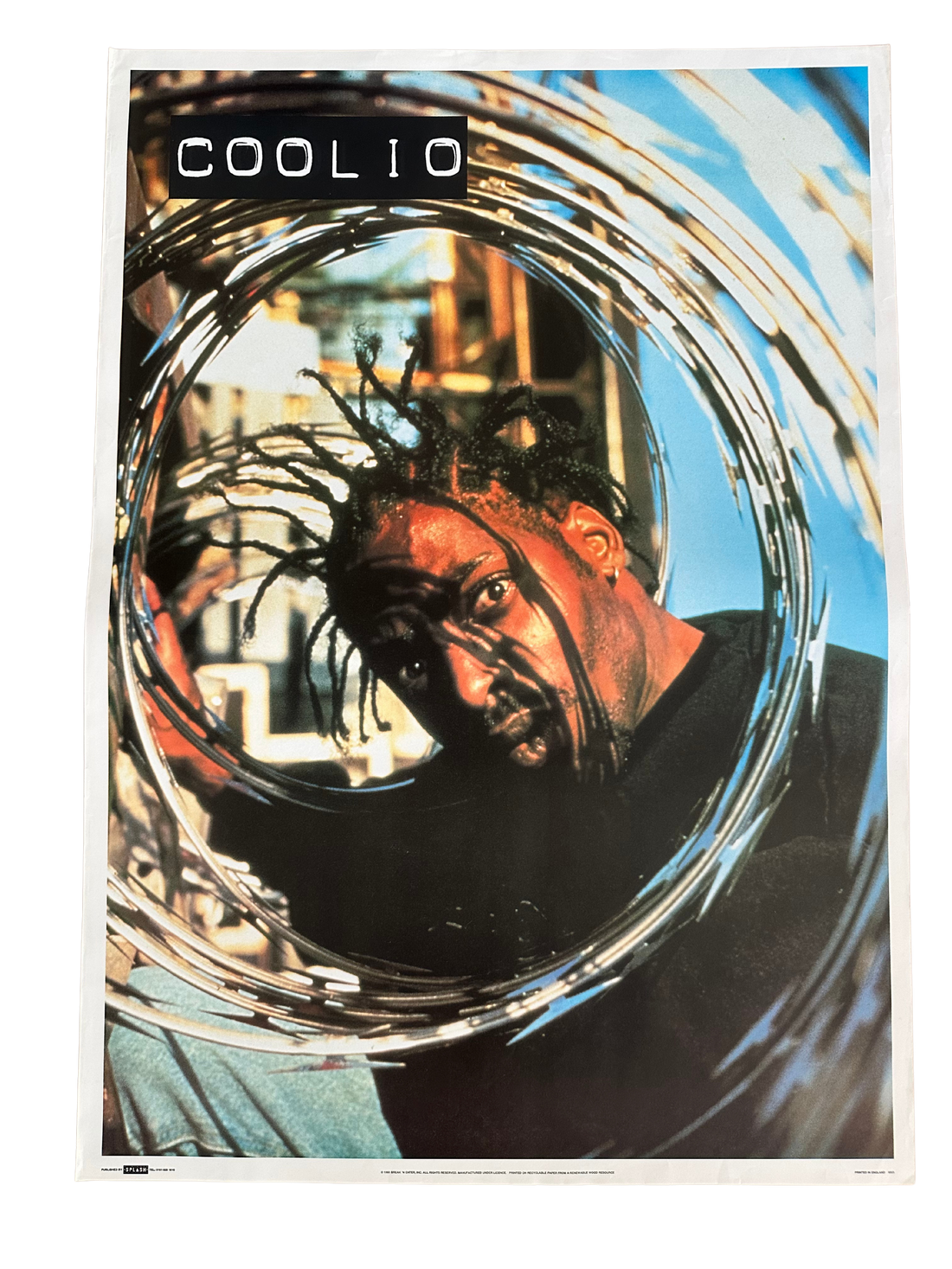 Vintage 1995 Coolio Poster