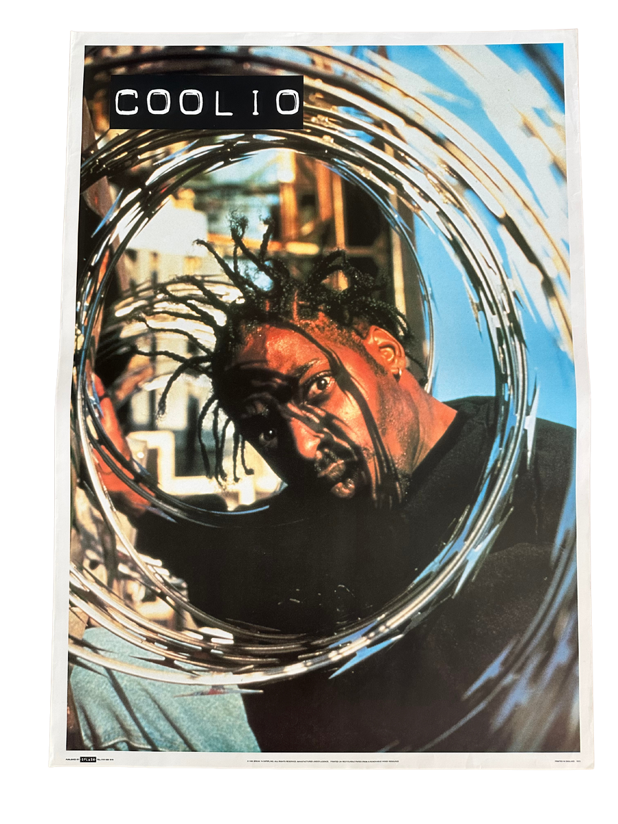 Vintage 1995 Coolio Poster