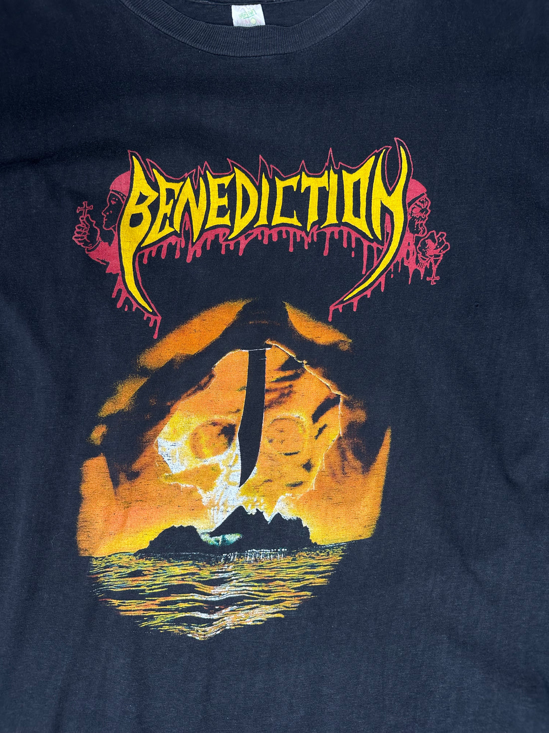 Vintage 1990 Benediction Subconscious Terror T-Shirt