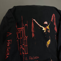 Vintage 1998 Septic Flesh A Fallen Temple Longsleeve