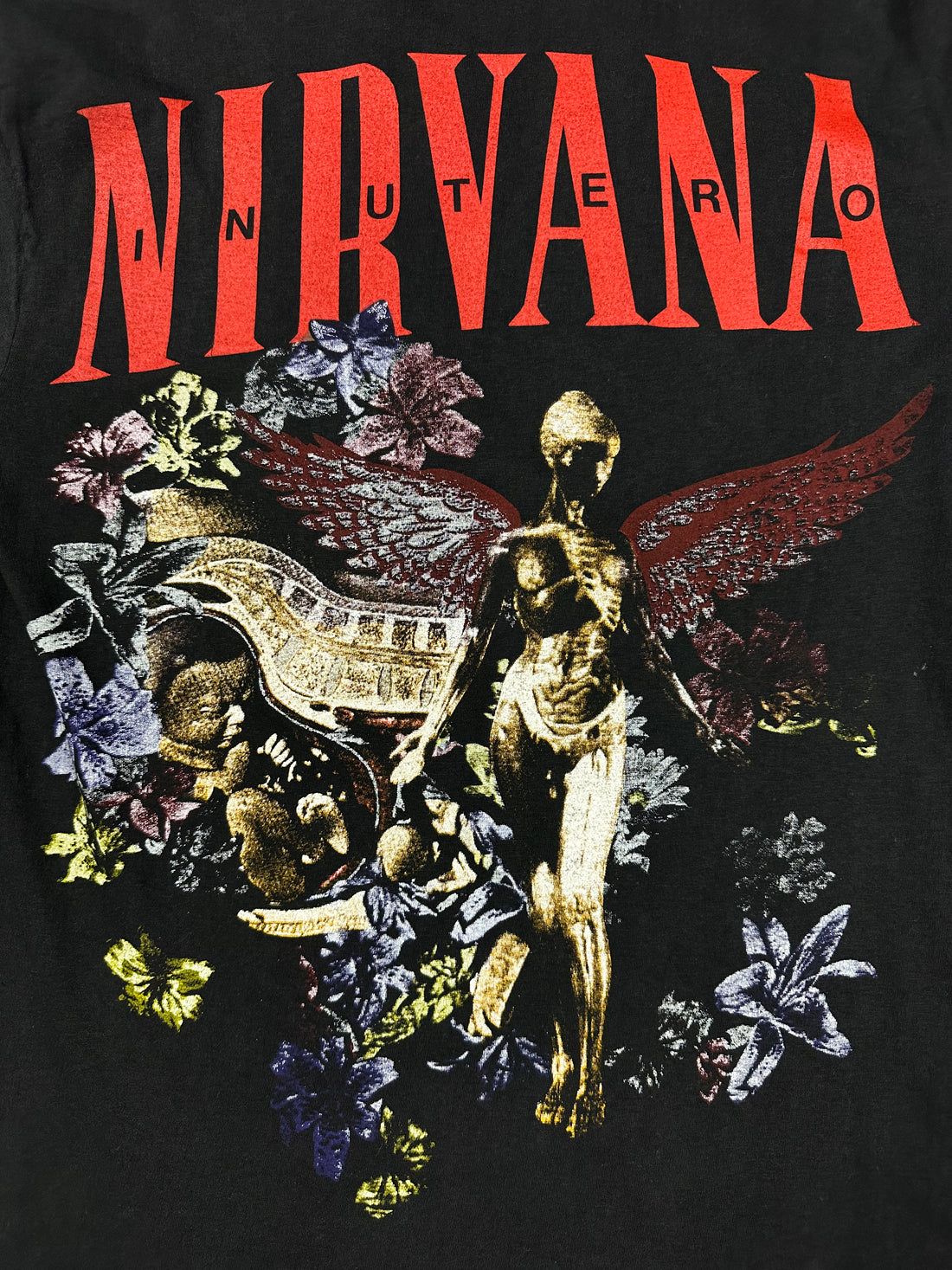 Nirvana 1995 In Utero / Nevermind Vintage T-Shirt
