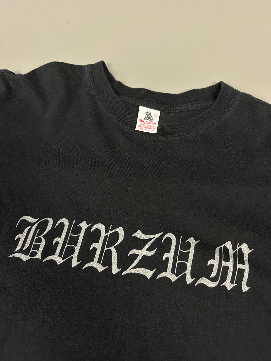 Vintage 1998 Burzum Logo T-Shirt