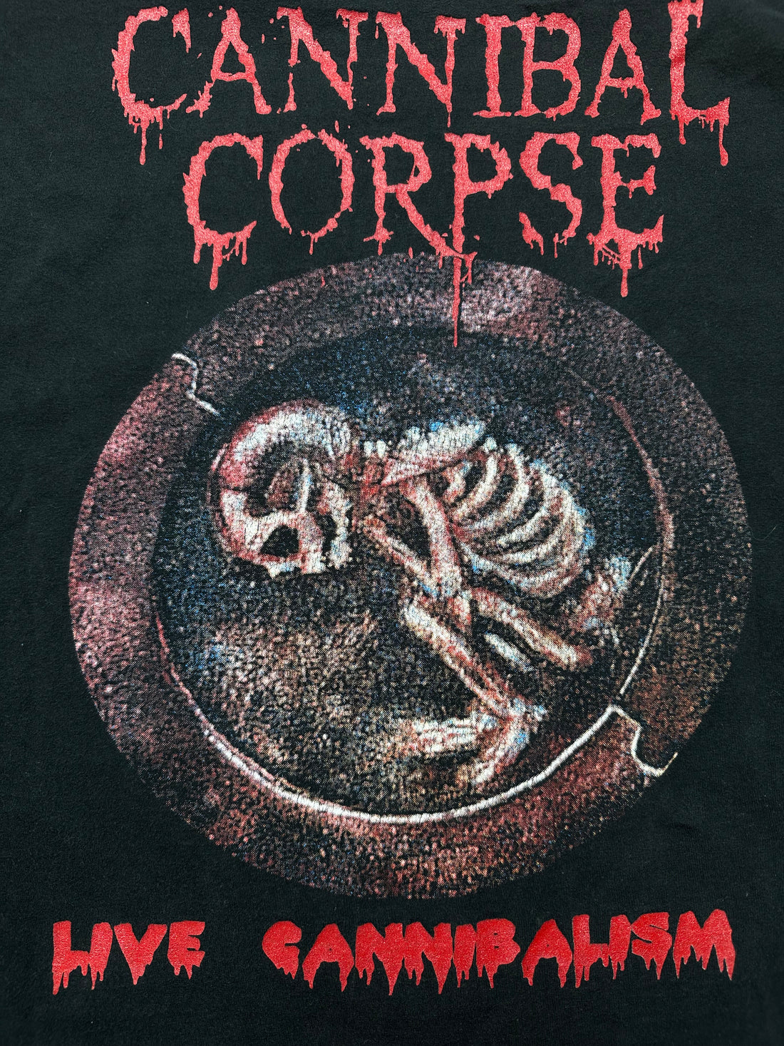 Vintage 1999 Cannibal Corpse Live Longsleeve