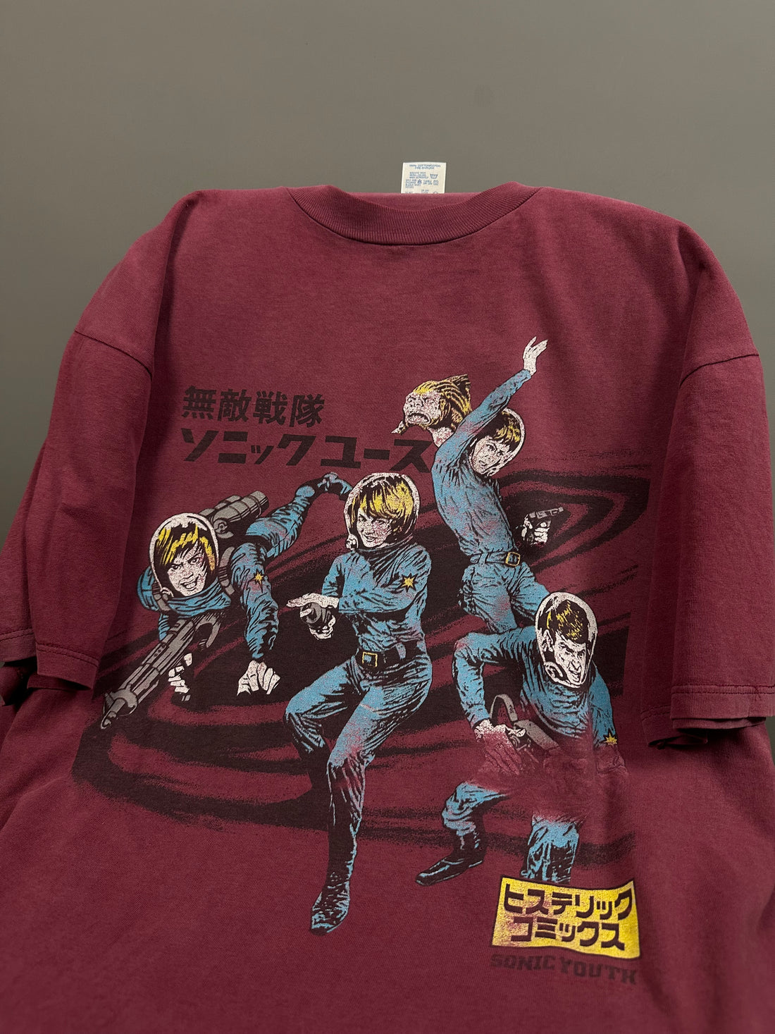 Sonic Youth 1990 Vintage Japanese Tour T-Shirt