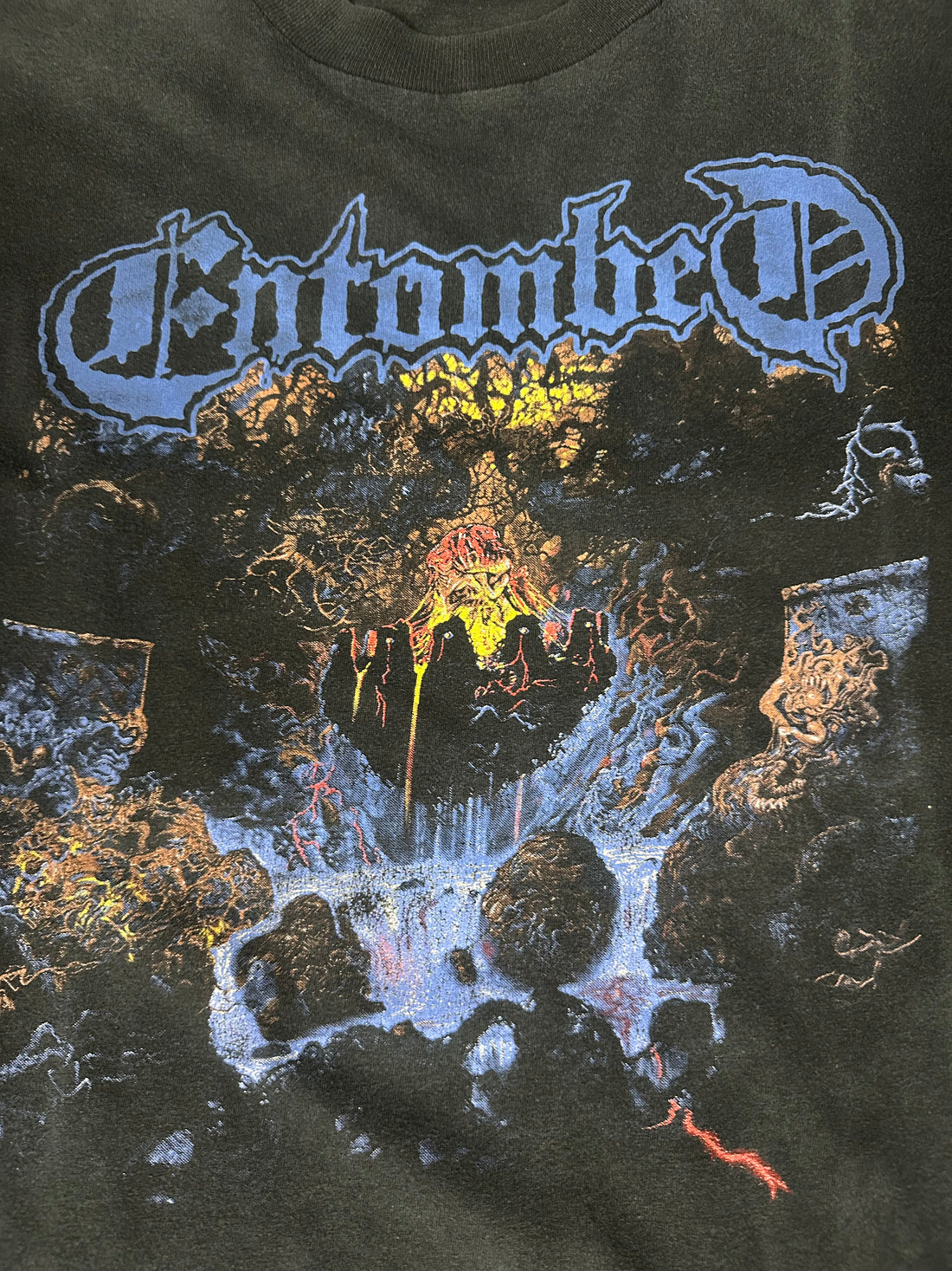 Vintage 1991 Entombed Clandestine Longsleeve