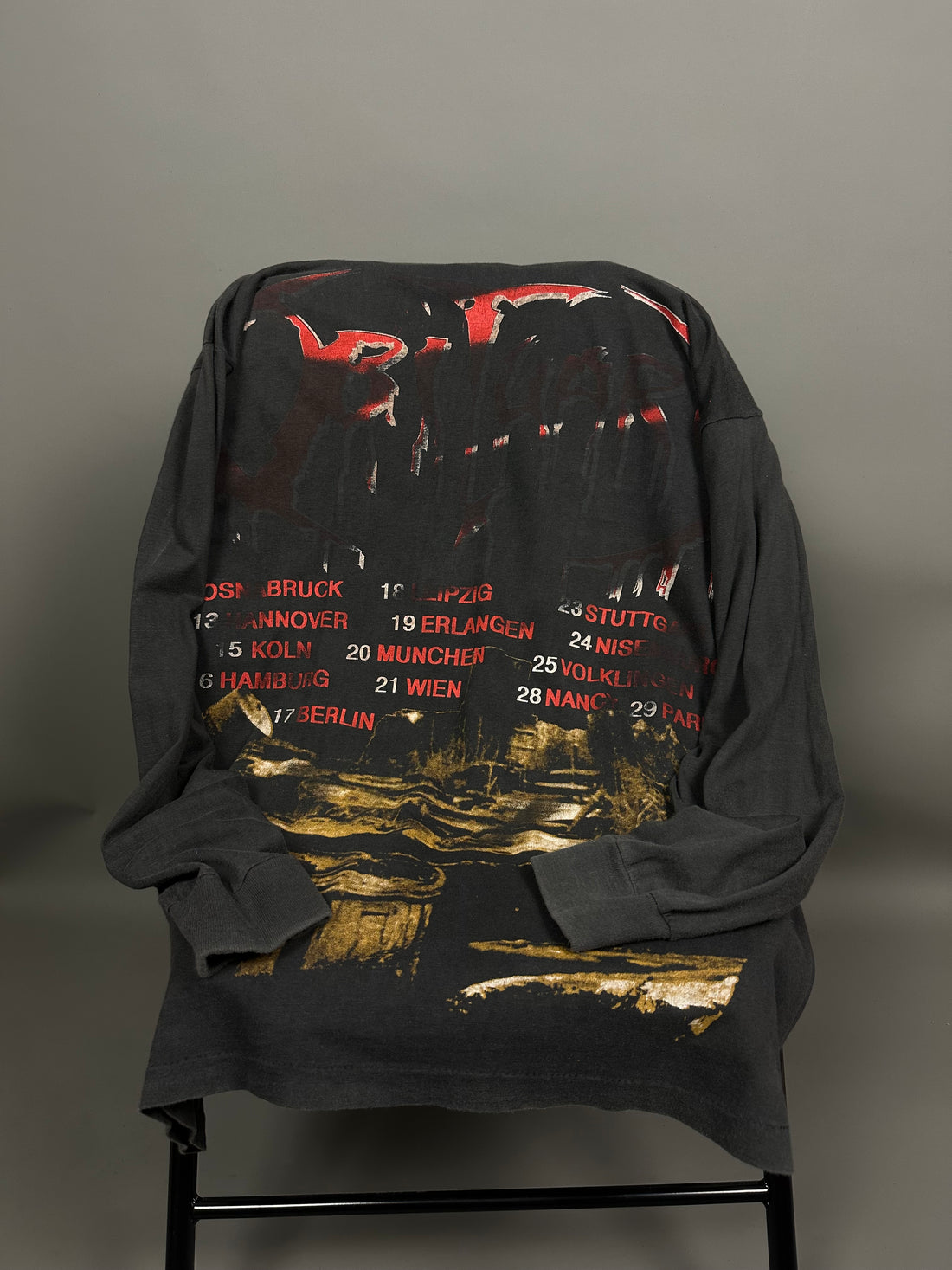 Obituary 1994 World Demise Vintage Longsleeve