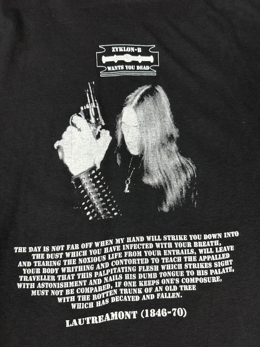 Vintage 1995 Zyklon-B Wants You Dead T-Shirt